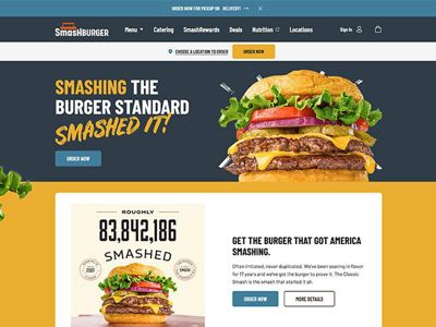 Smashburger Website