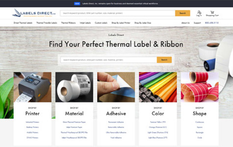 Labels Direct Nopcommerce Website