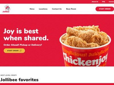Jollibee Foods Shopify Website